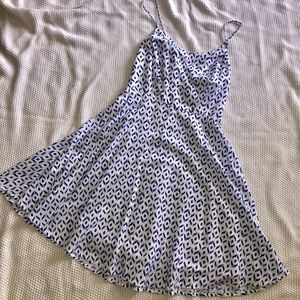Blue and white dress - old navy